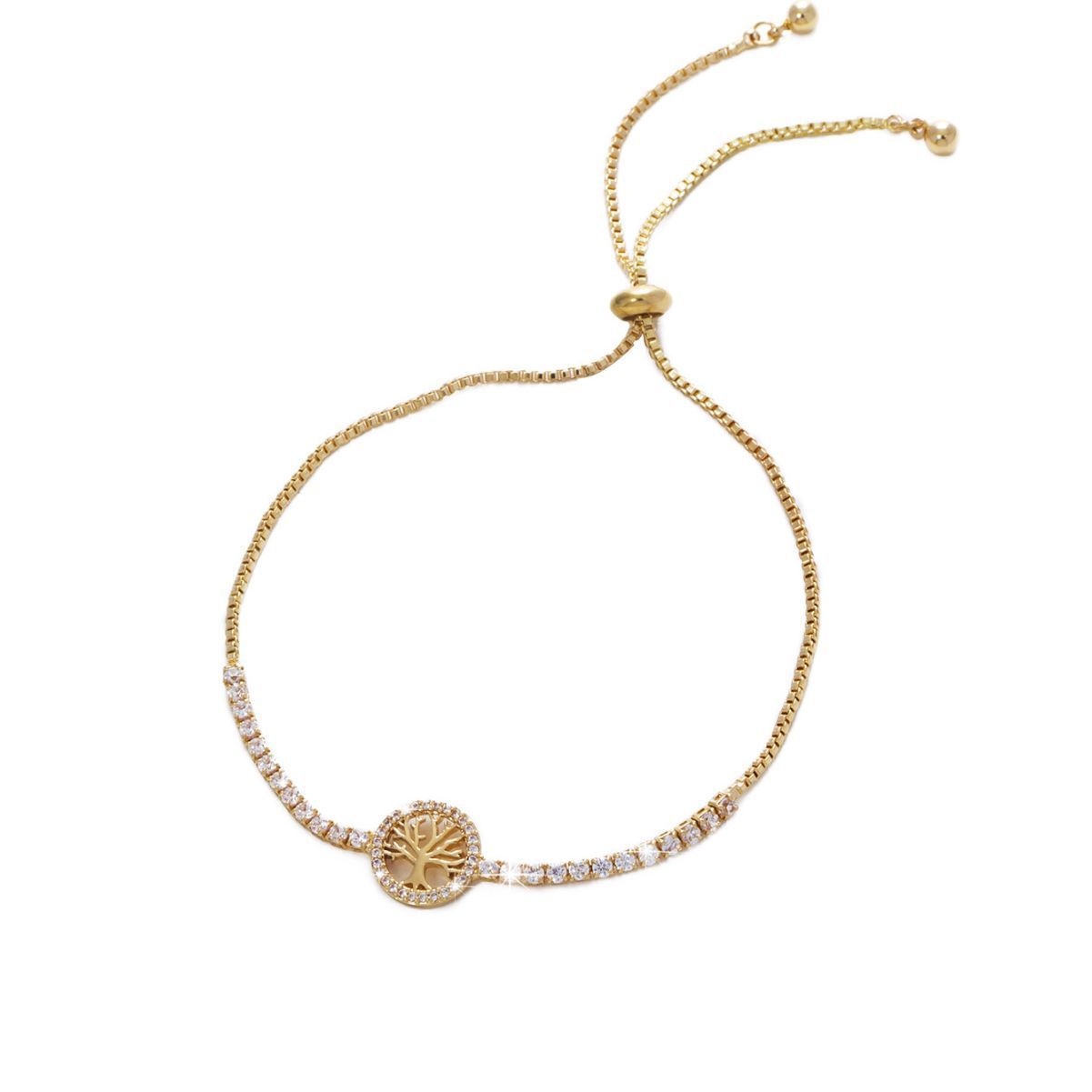 Lucky Tree Element Zircon Bracelet For Women