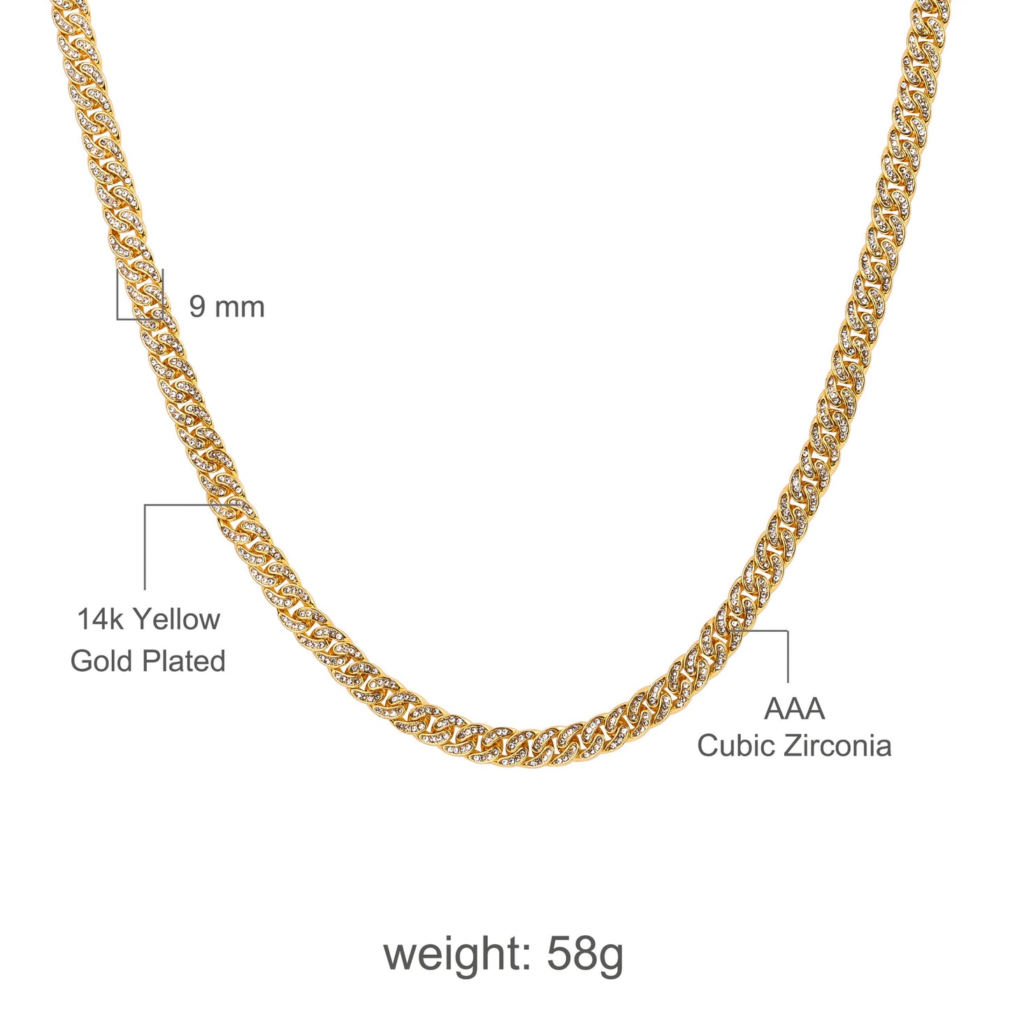 CREW BM 8 MM Cuban Chain | 970722