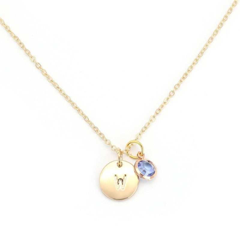 Creative Jewelry 26 English Alphabet Necklaces