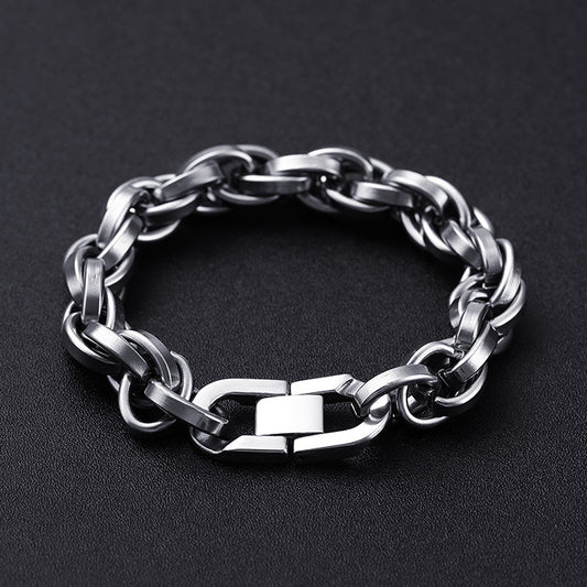 Fashion Domineering Titanium Steel Men's Bracelet