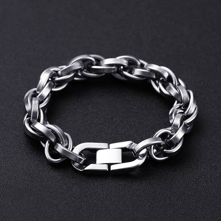 Fashion Domineering Titanium Steel Men's Bracelet